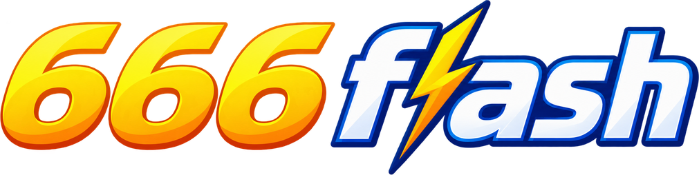 666 flash လိုဂို